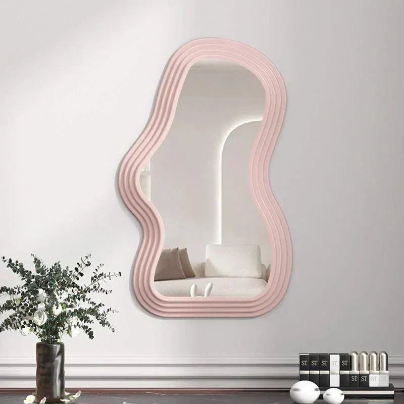 Skyline Glow | NimbusNest Cloud-Shaped Decorative Wall Mirror