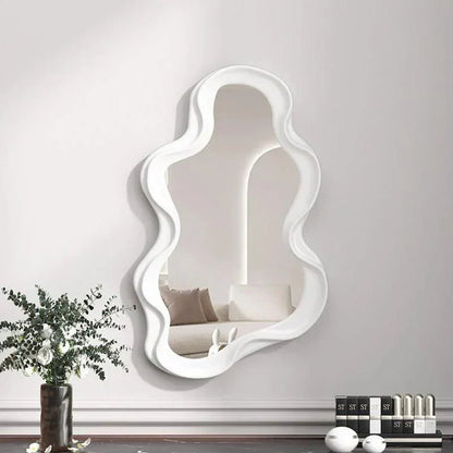 Skyline Glow | NimbusNest Cloud-Shaped Decorative Wall Mirror