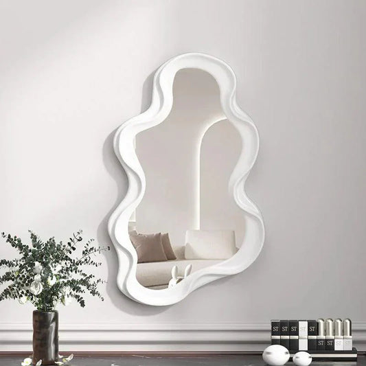 Skyline Glow | NimbusNest Cloud-Shaped Decorative Wall Mirror