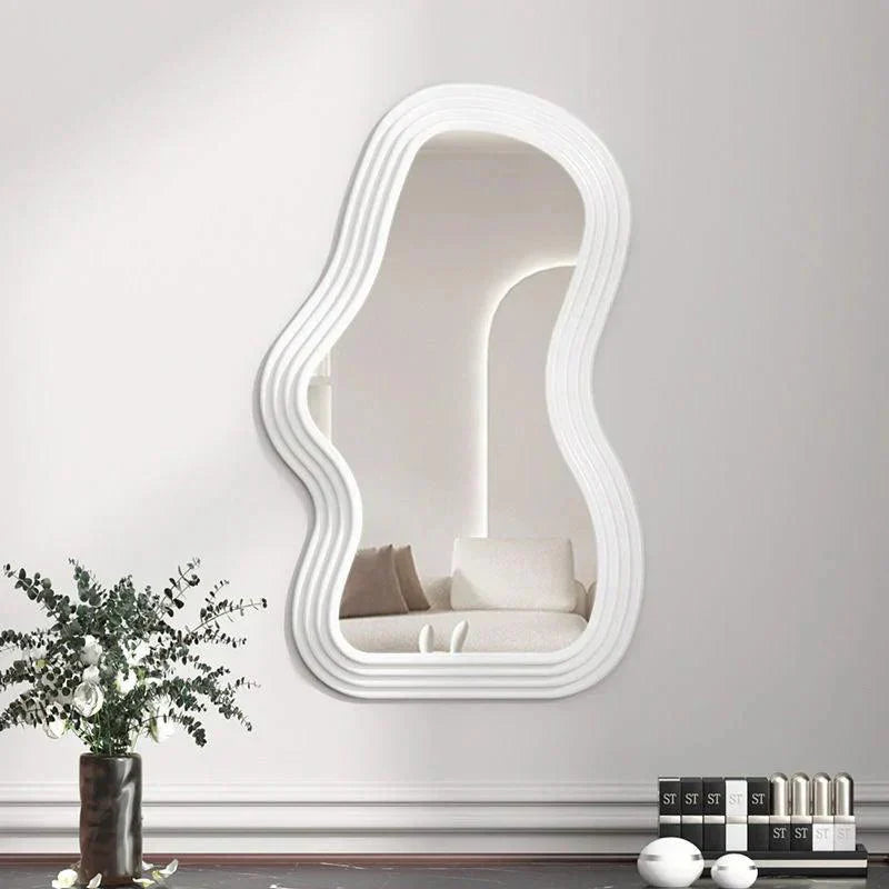 Skyline Glow | NimbusNest Cloud-Shaped Decorative Wall Mirror