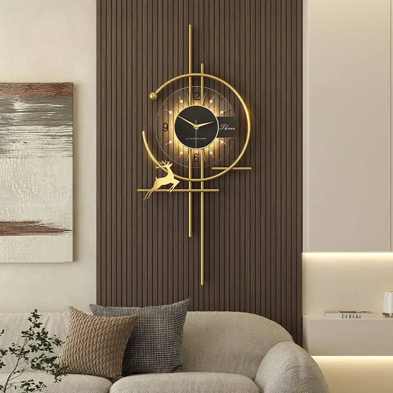 Silent Quartz Wall Clock | Sleek Modern Style