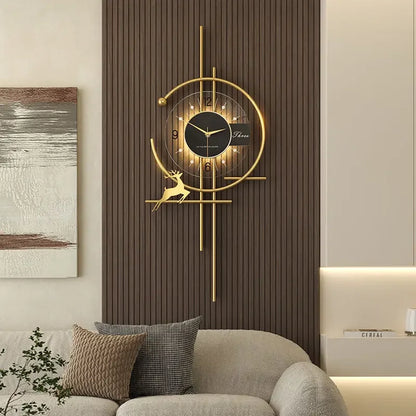 Silent Quartz Wall Clock | Sleek Modern Style