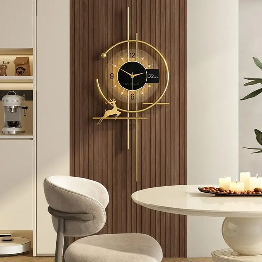 Silent Quartz Wall Clock | Sleek Modern Style