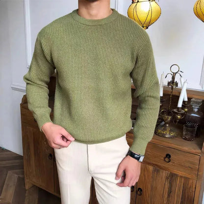 Calvin | Men’s Casual Soft Knit Crew Neck Sweater