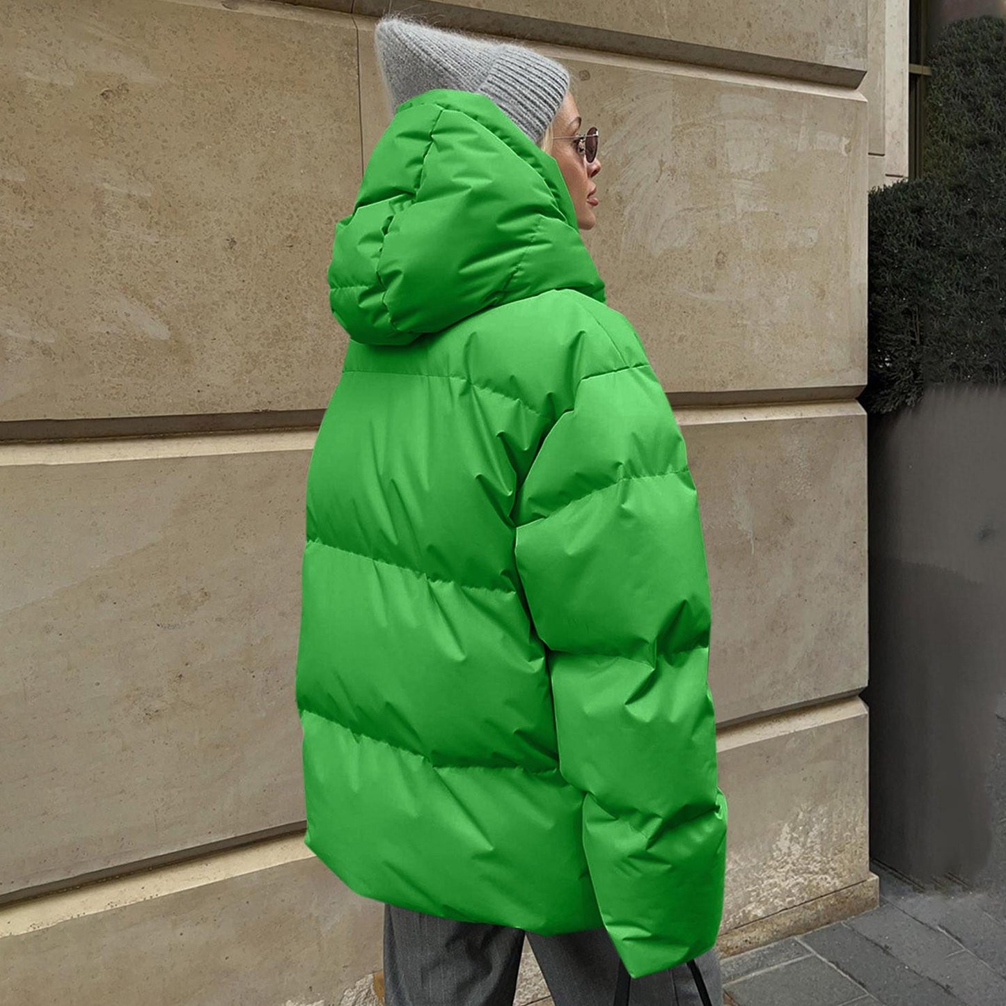 Eerie | Women’s Quilted Puffer Jacket with Oversized Fit and Hood