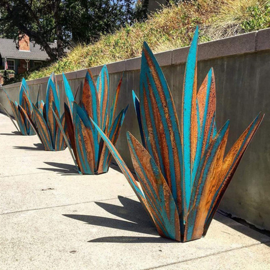TerraGlow Handmade Agave | Natural Polystone Artistry