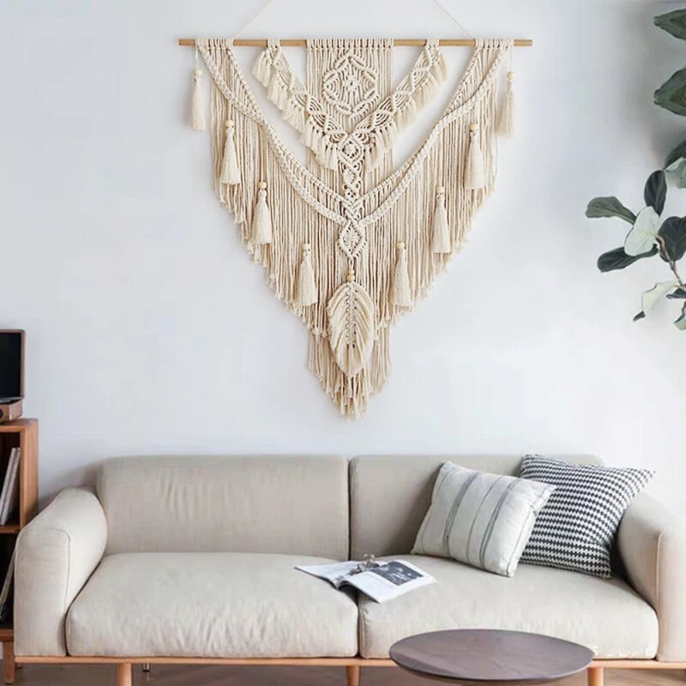 Nordic Knots | Handwoven Boho Macramé Wall Art