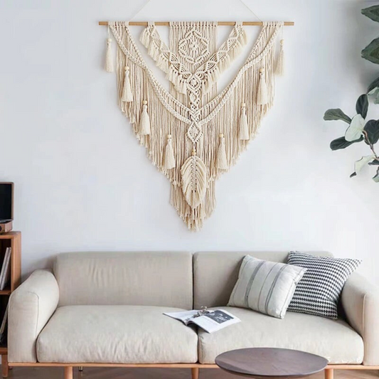 Nordic Knots | Handwoven Boho Macramé Wall Art