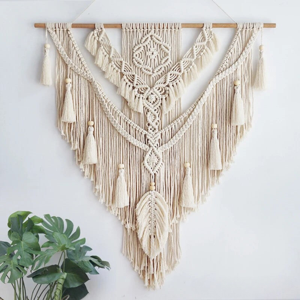 Nordic Knots | Handwoven Boho Macramé Wall Art