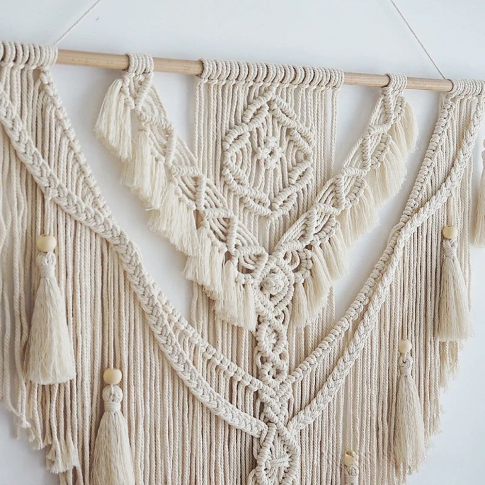 Nordic Knots | Handwoven Boho Macramé Wall Art