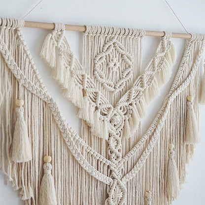 Nordic Knots | Handwoven Boho Macramé Wall Art