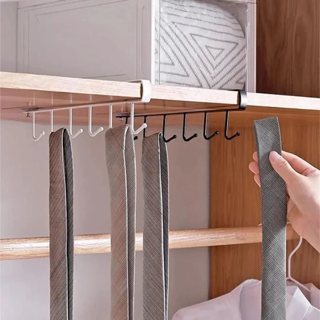 CabinLuxe | Modern Kitchen Hanging Storage Rack