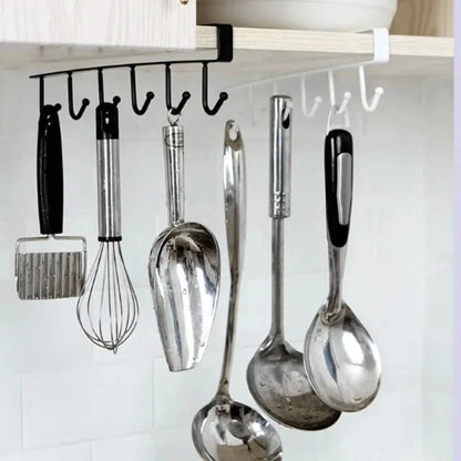 CabinLuxe | Modern Kitchen Hanging Storage Rack