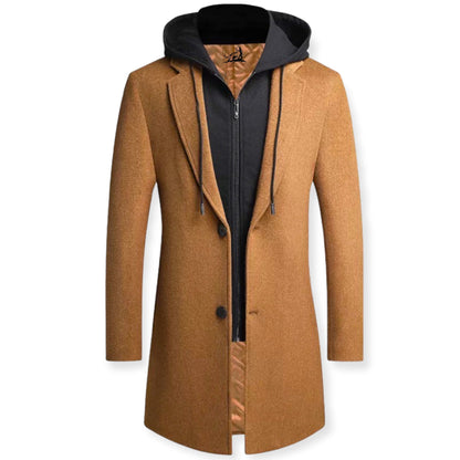 Julian | Men’s Wool-Blend Double-Breasted Trench Coat