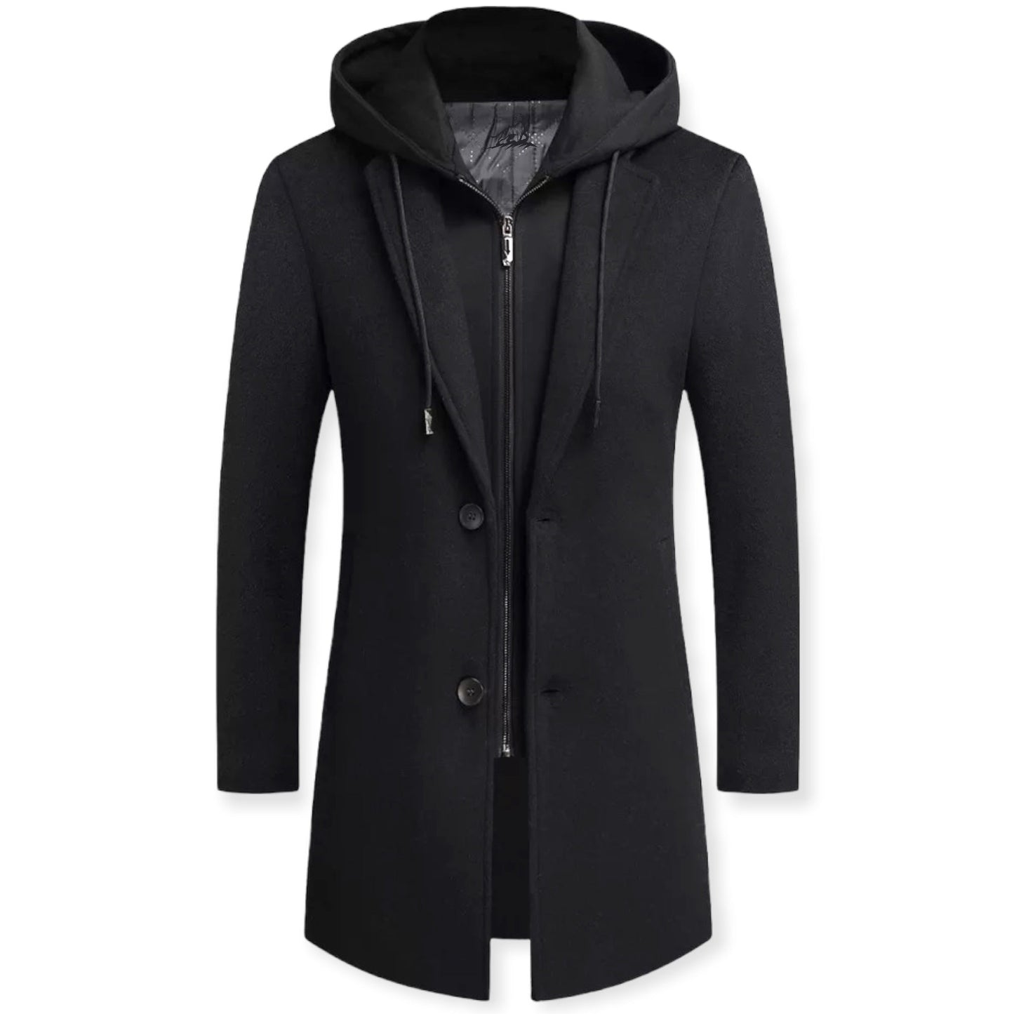 Julian | Men’s Wool-Blend Double-Breasted Trench Coat