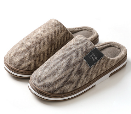 Men’s House Slippers | Soft Warm Plush with Non-Slip Sole