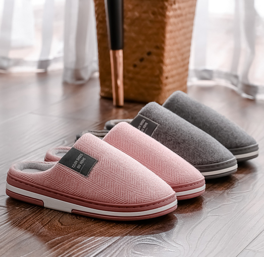 Men’s House Slippers | Soft Warm Plush with Non-Slip Sole