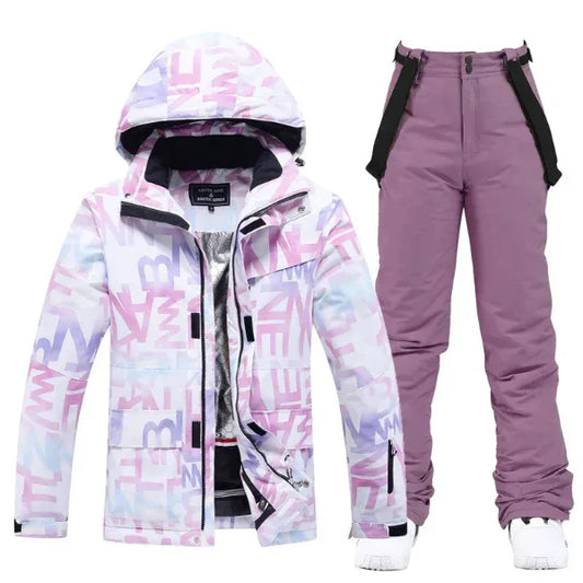 Jem | Women’s Full-Zip Two-Piece Insulated Hooded Ski Jacket
