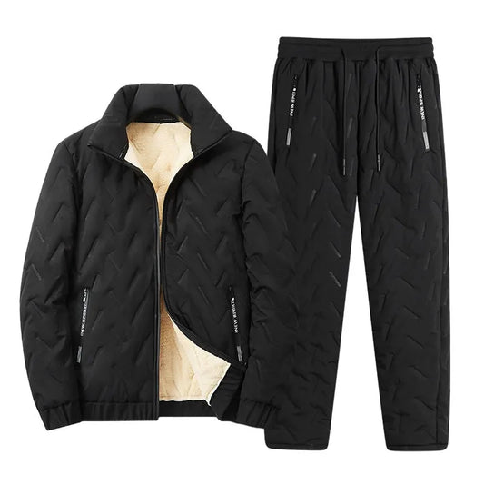 Warren | Men’s Quilted Comfy Winter Jacket & Pants Set