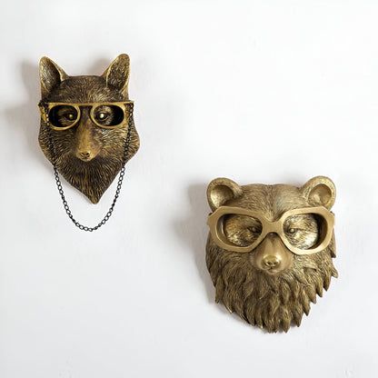 Wilderness Charm | TerraTusk Handcrafted Resin Animal Wall Hooks
