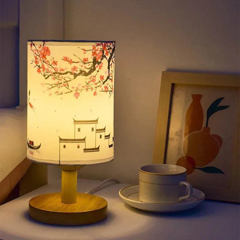 Zen LED Table Lamp | Japandi Minimalist Touch Design