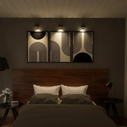 Easy Wireless Design | GlowMate Rechargeable Wall Lamp
