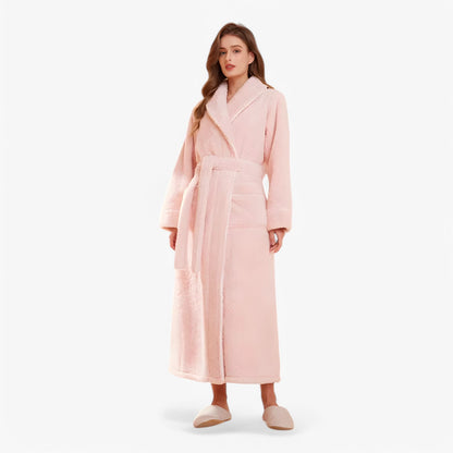 Velvra Unisex Luxury Bathrobe | Ultra-Soft Comfort with Timeless Spa-Style Elegance