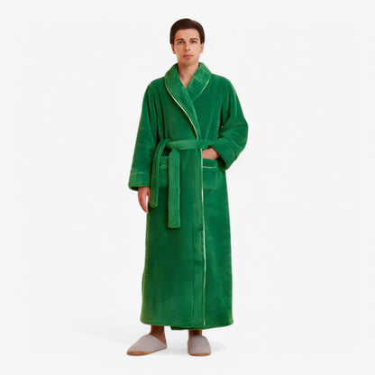 Velvra Unisex Luxury Bathrobe | Ultra-Soft Comfort with Timeless Spa-Style Elegance