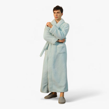 Velvra Unisex Luxury Bathrobe | Ultra-Soft Comfort with Timeless Spa-Style Elegance