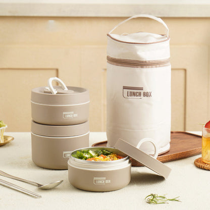 Durable Meal Bento | Insulated Bento Box with Portable Carry Case