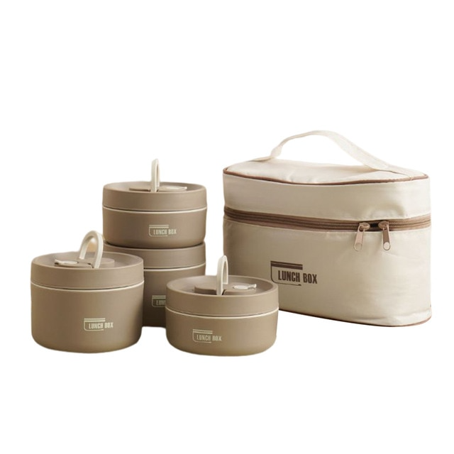 Durable Meal Bento | Insulated Bento Box with Portable Carry Case