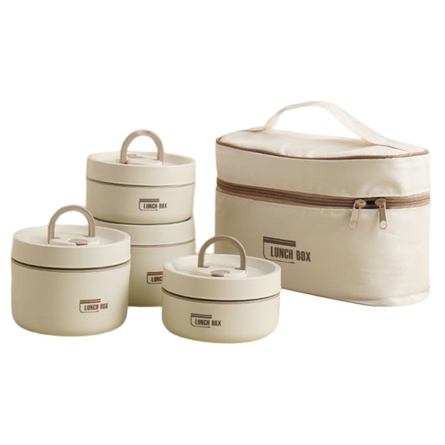 Durable Meal Bento | Insulated Bento Box with Portable Carry Case