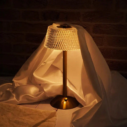 Prism Vibe | Rechargeable Halo LED Wireless Desk Light
