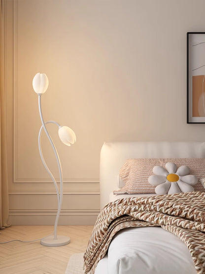 Contemporary G9 Fixture | LumiPetal Flower Floor Light