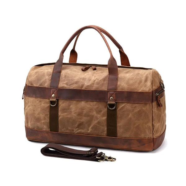 Variant image for Como | Men's Vintage Canvas Duffle Bag-2