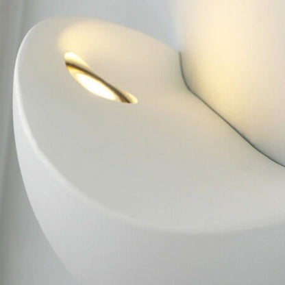 FjordHalo LED Wall Light | Contemporary Half-Round Style
