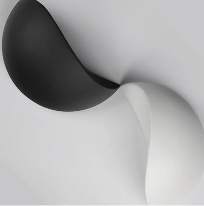 FjordHalo LED Wall Light | Contemporary Half-Round Style