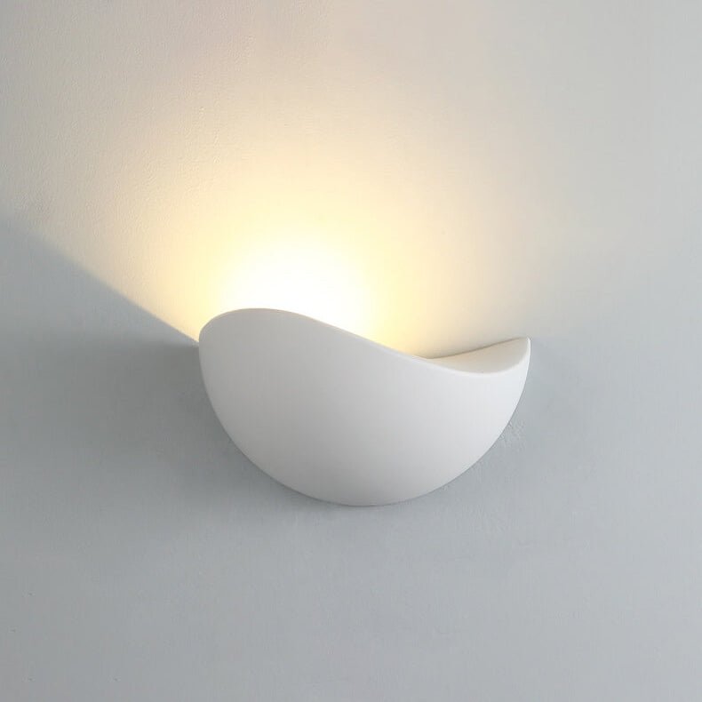 FjordHalo LED Wall Light | Contemporary Half-Round Style