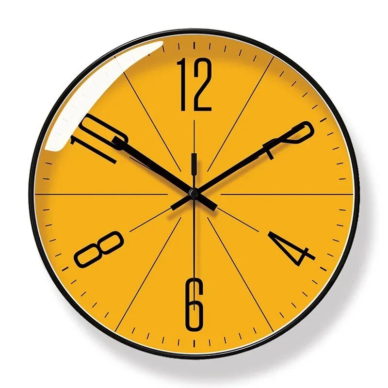 GlaciTime Wall Clock | Minimalist Wall Accent