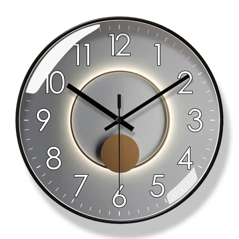 GlaciTime Wall Clock | Minimalist Wall Accent