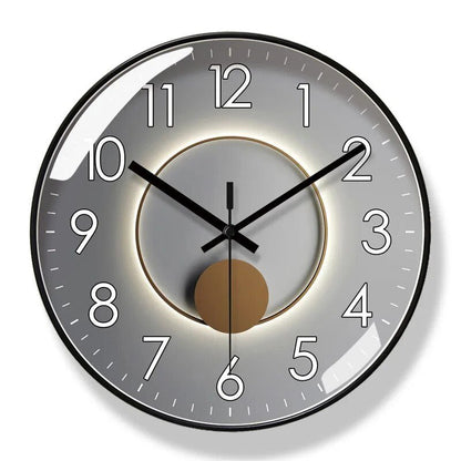 GlaciTime Wall Clock | Minimalist Wall Accent