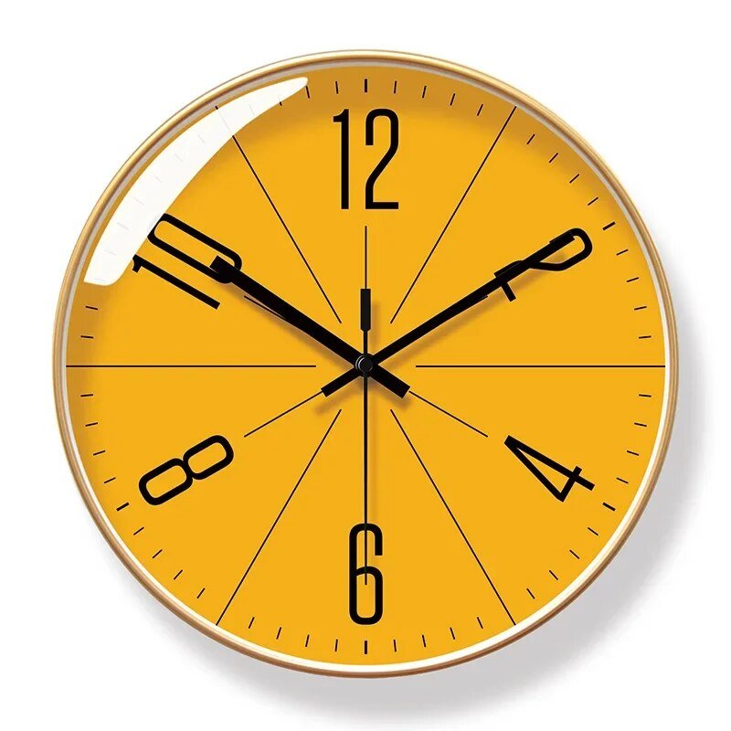 GlaciTime Wall Clock | Minimalist Wall Accent