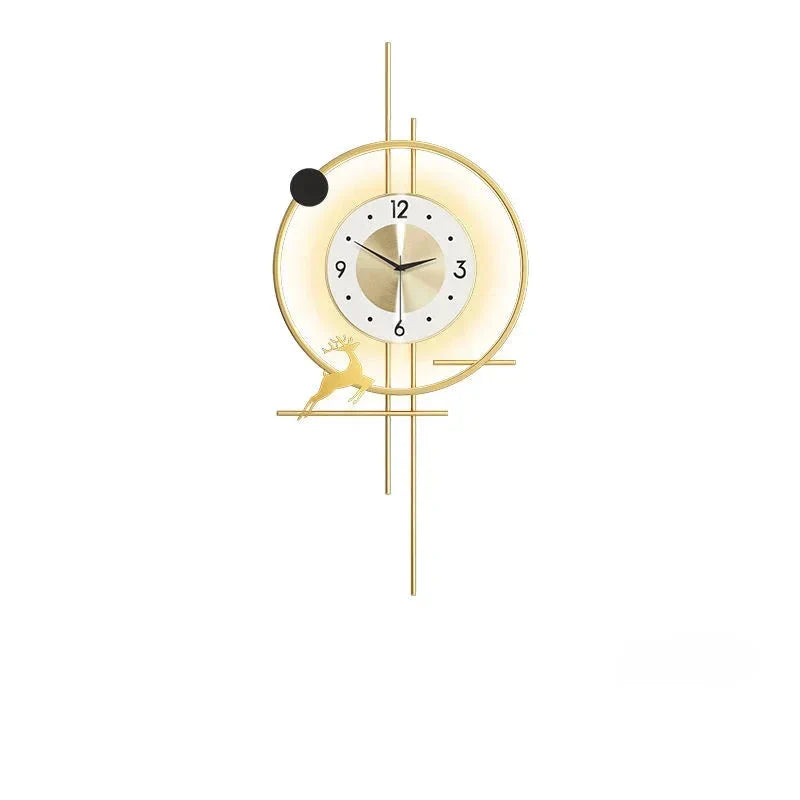 Silent Quartz Wall Clock | Sleek Modern Style
