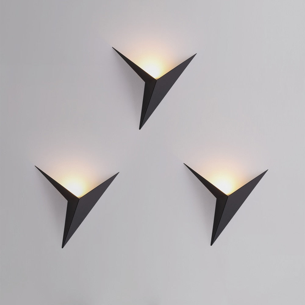 Minimalist Triangle Accent | NovaTri LED Wall Light