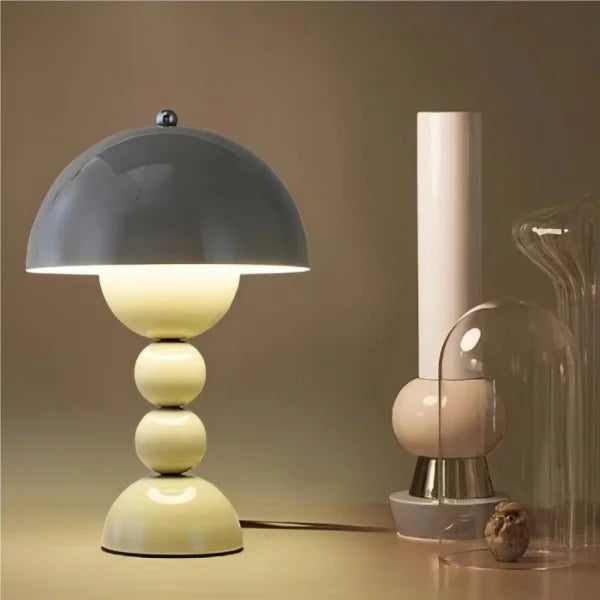 Arden Flora | Nordic Rechargeable LED Table Lamp with Floral Silhouette