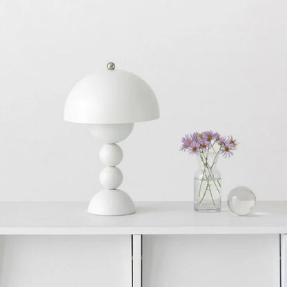 Arden Flora | Nordic Rechargeable LED Table Lamp with Floral Silhouette