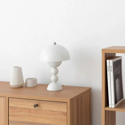 Arden Flora | Nordic Rechargeable LED Table Lamp with Floral Silhouette
