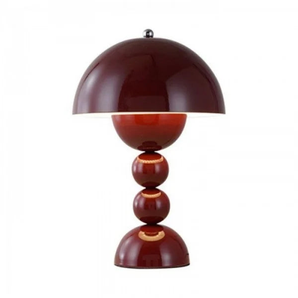 Arden Flora | Nordic Rechargeable LED Table Lamp with Floral Silhouette