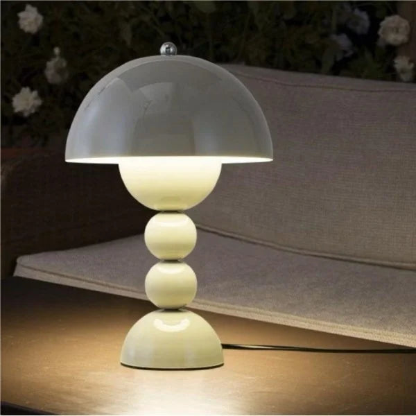 Arden Flora | Nordic Rechargeable LED Table Lamp with Floral Silhouette