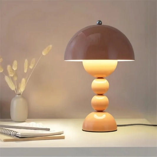 Arden Flora | Nordic Rechargeable LED Table Lamp with Floral Silhouette
